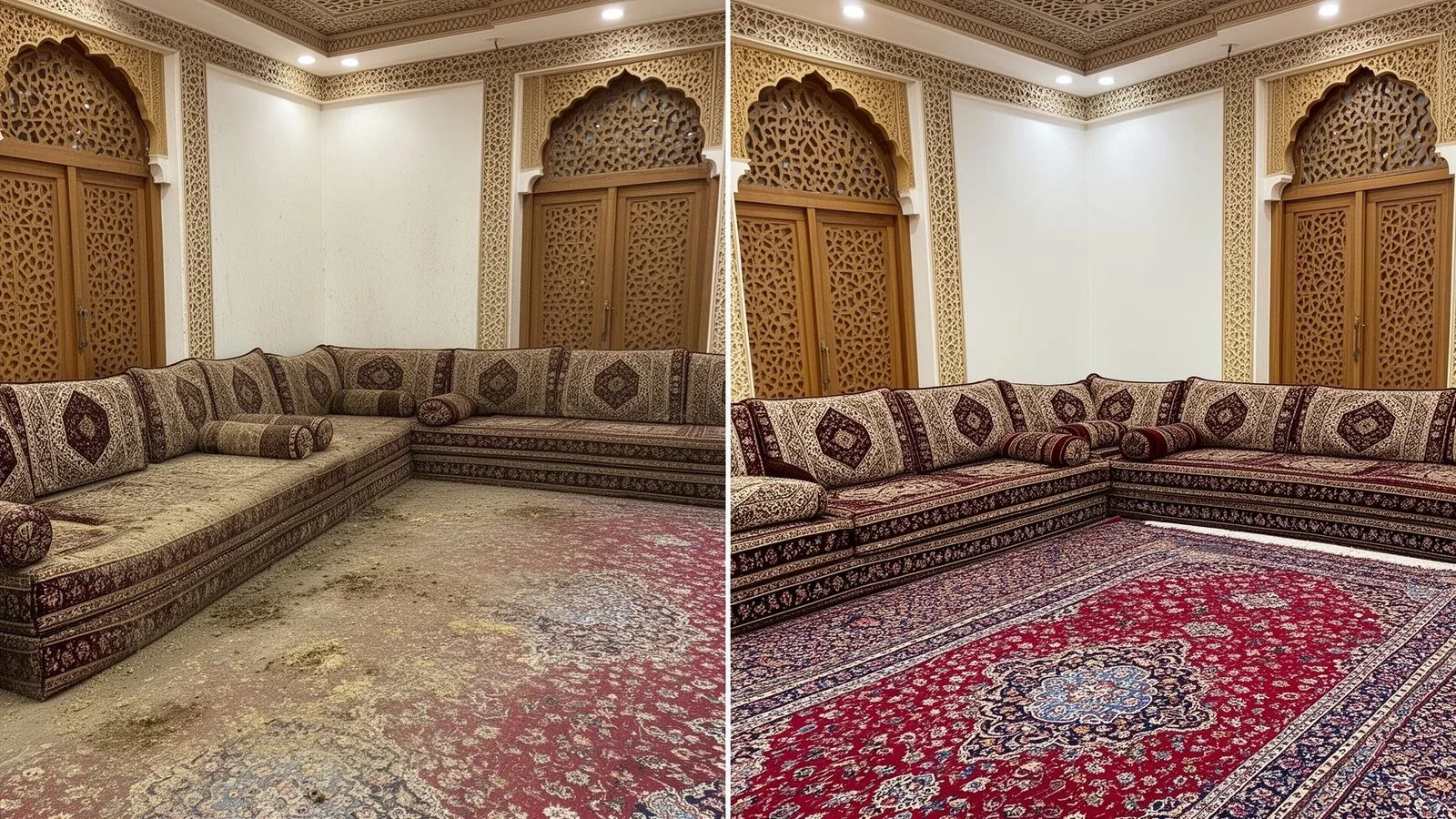 تنظيف مجالس وكنب بمكة - عمالة بالساعة لتنظيف المفروشات