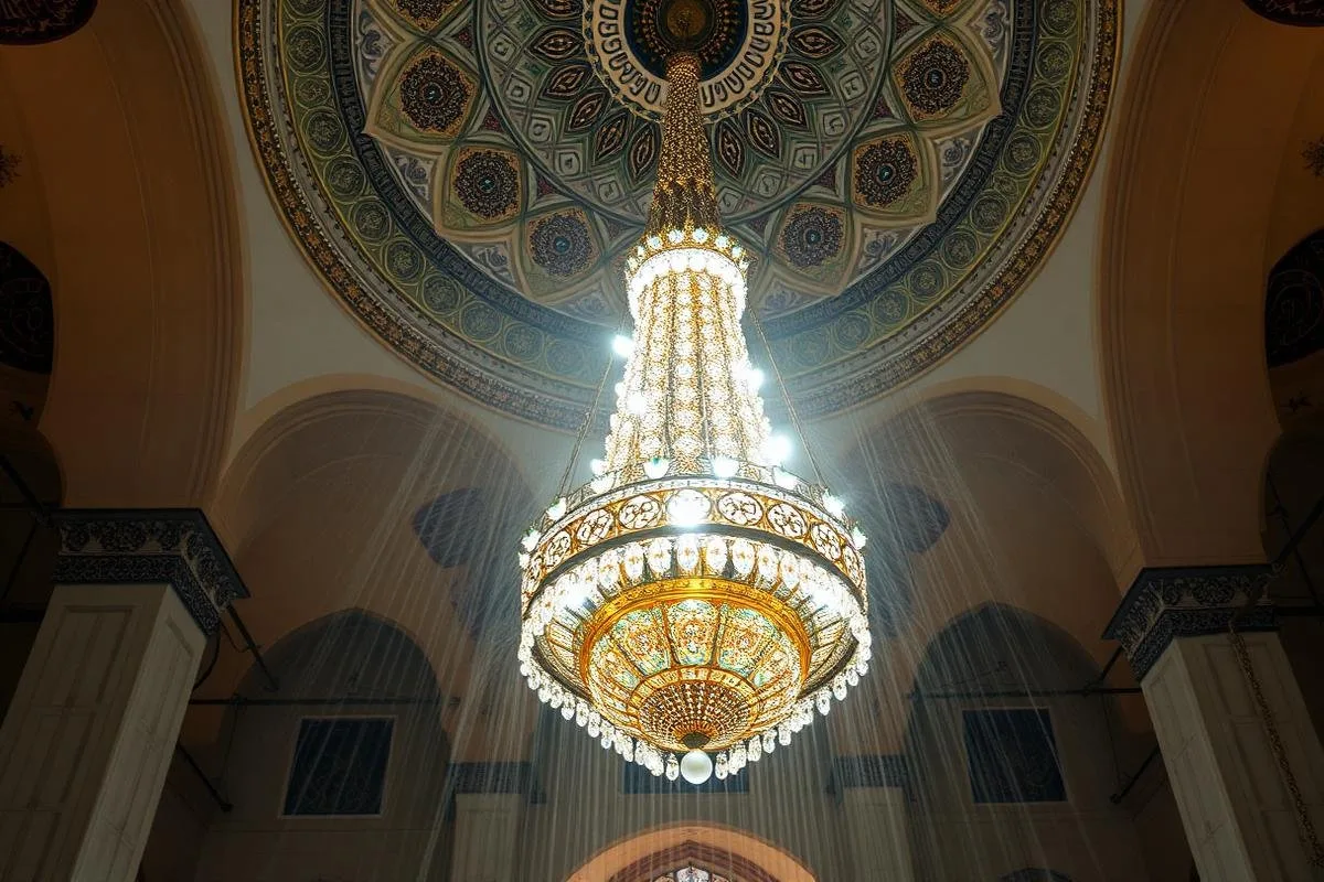 تنظيف ثريات المساجد بمكة