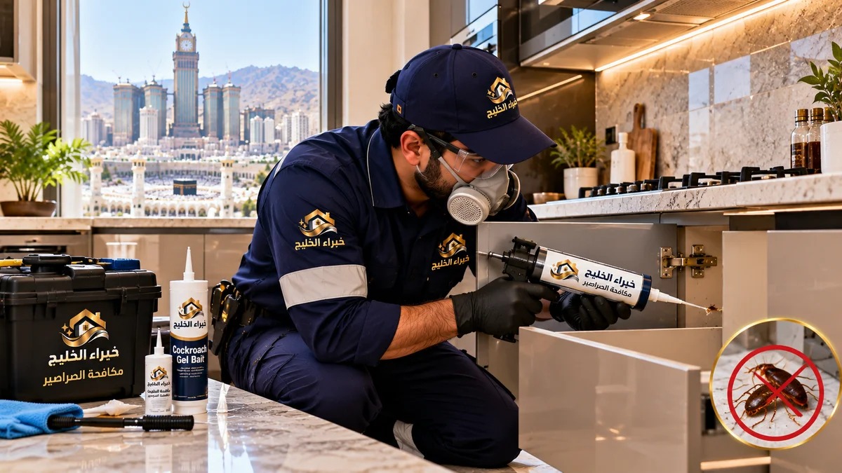شركة مكافحة الصراصير بمكة