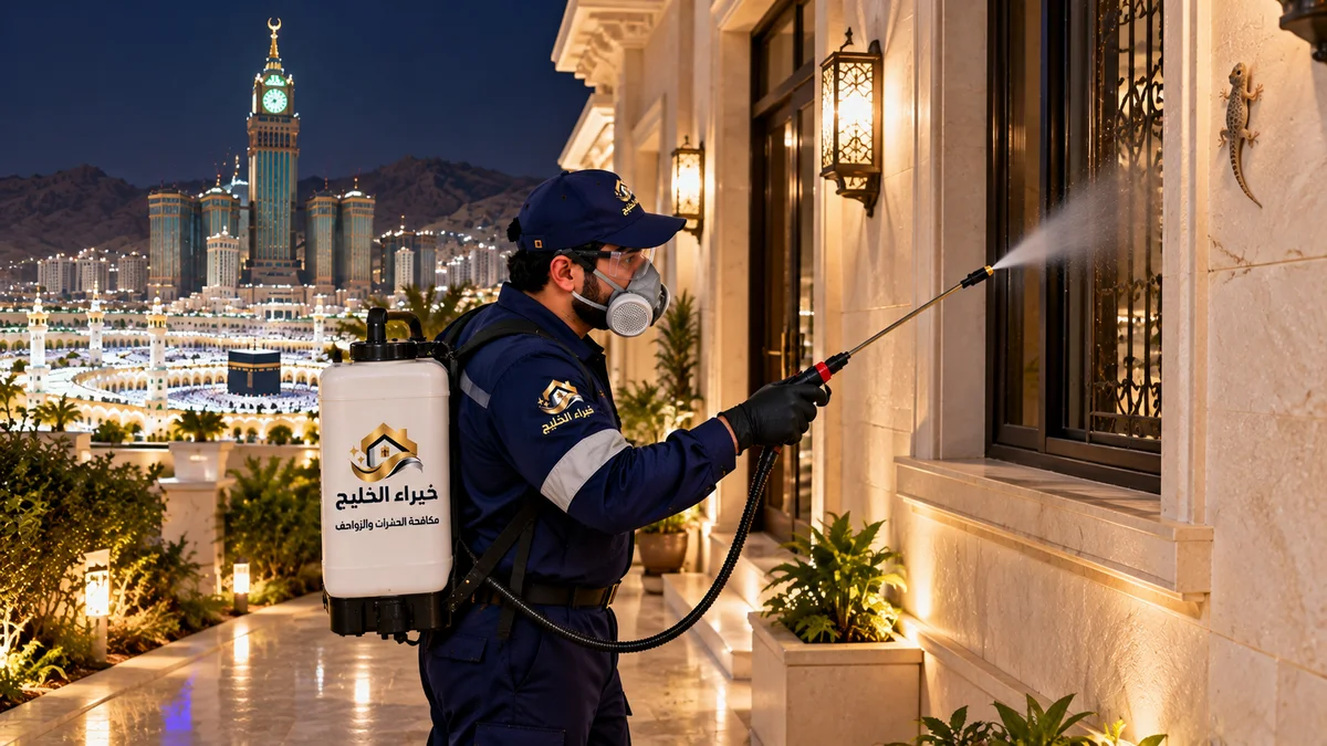 شركة مكافحة الوزغ بمكة المكرمة