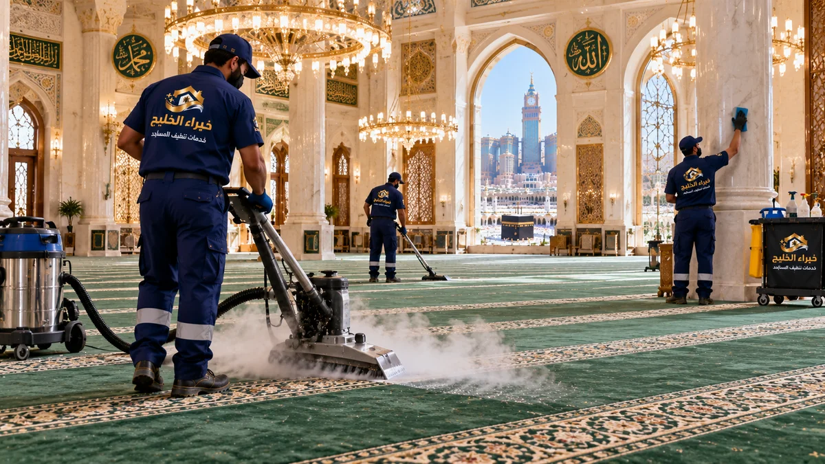 شركة تنظيف مساجد بمكة المكرمة