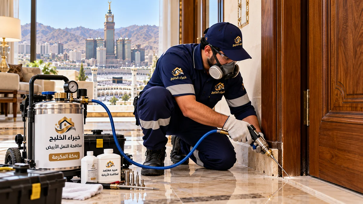 شركة مكافحة النمل الابيض بمكة – أفضل شركات مكافحة الأرضة – خبراء الخليج