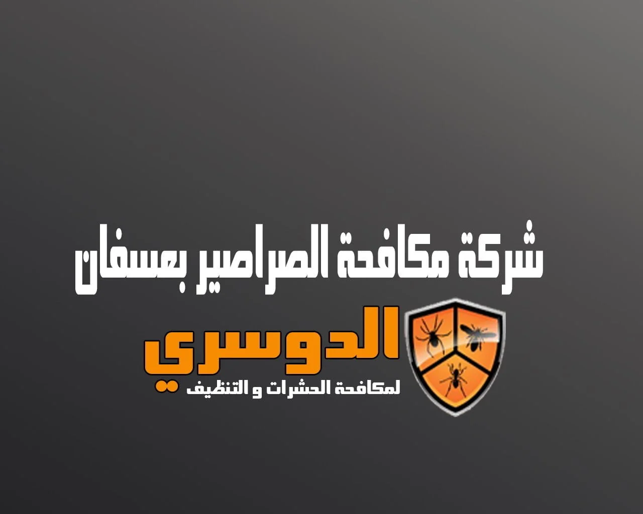 شركة مكافحة الصراصير بعسفان
