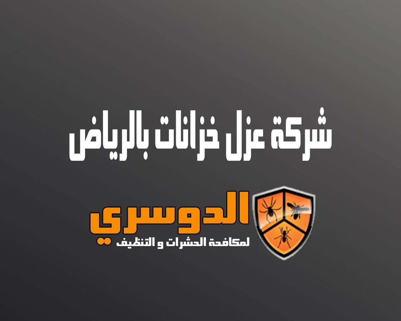 شركة عزل خزانات بالرياض