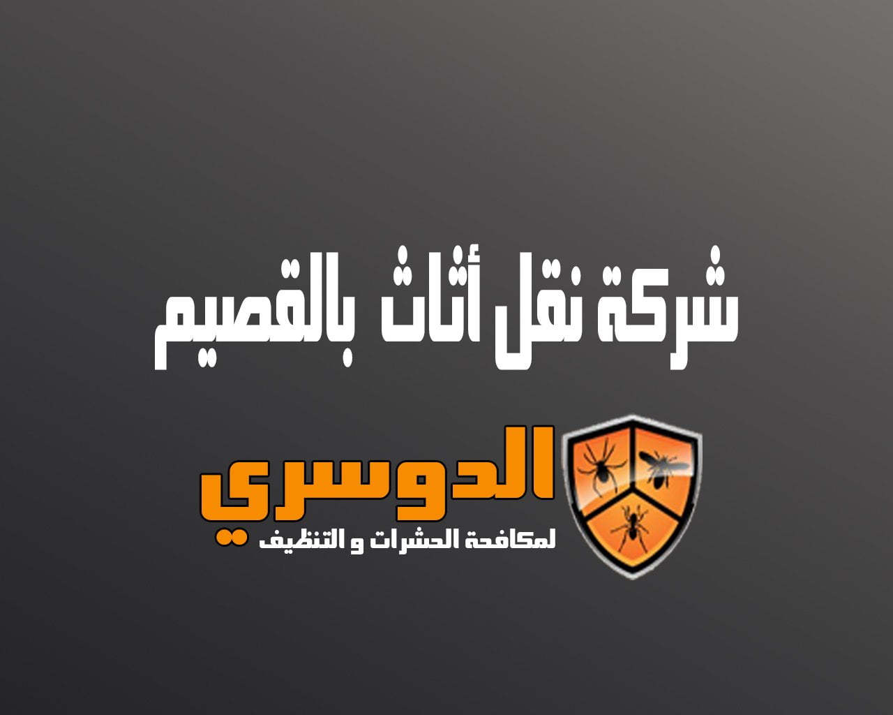 شركة نقل اثاث بالقصيم  