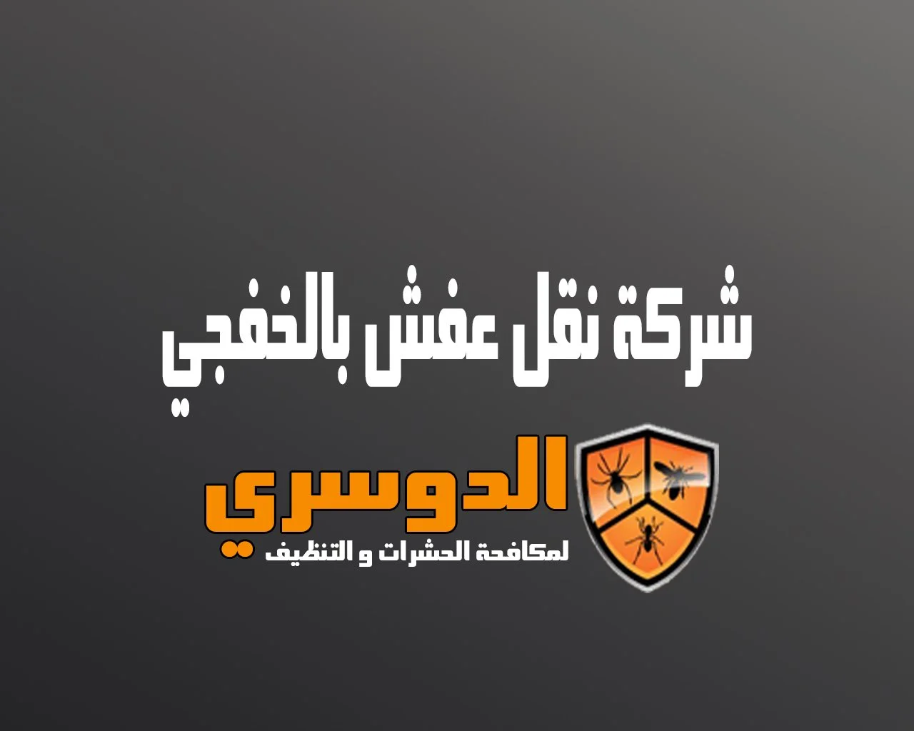 شركة نقل عفش بالخفجي