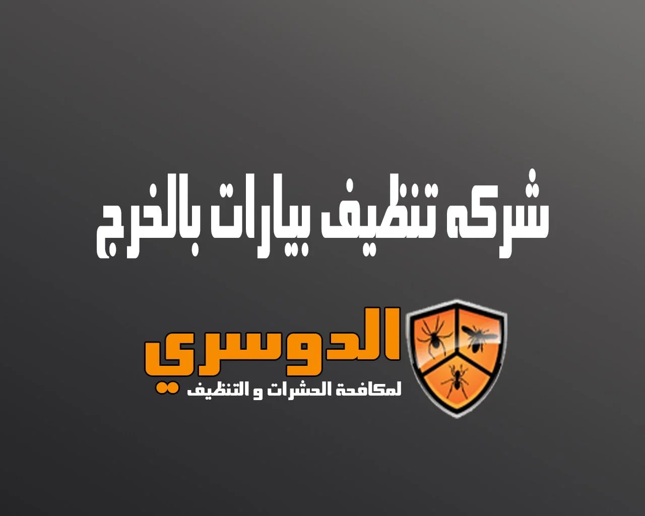 شركة تنظيف بيارات بالخرج