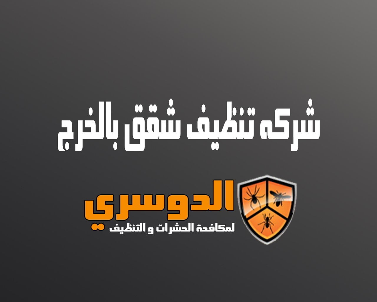 شركة تنظيف شقق بالخرج