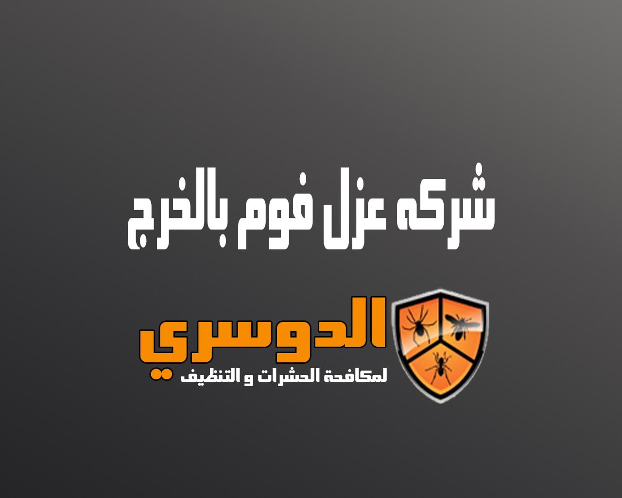 شركة عزل فوم بالخرج