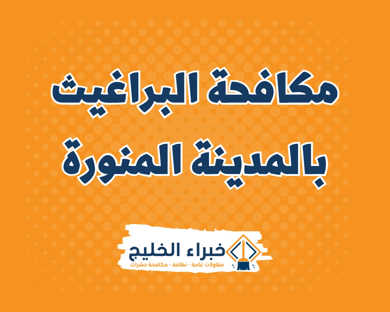 شركة مكافحة البراغيث بالمدينة المنورة