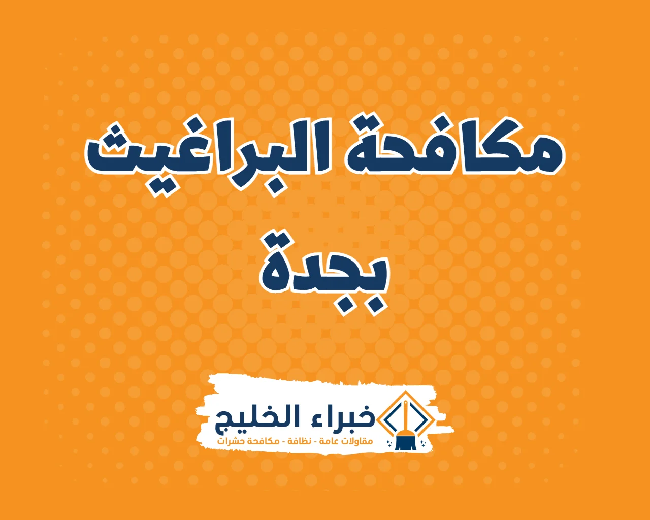 شركة مكافحة البراغيث بجدة
