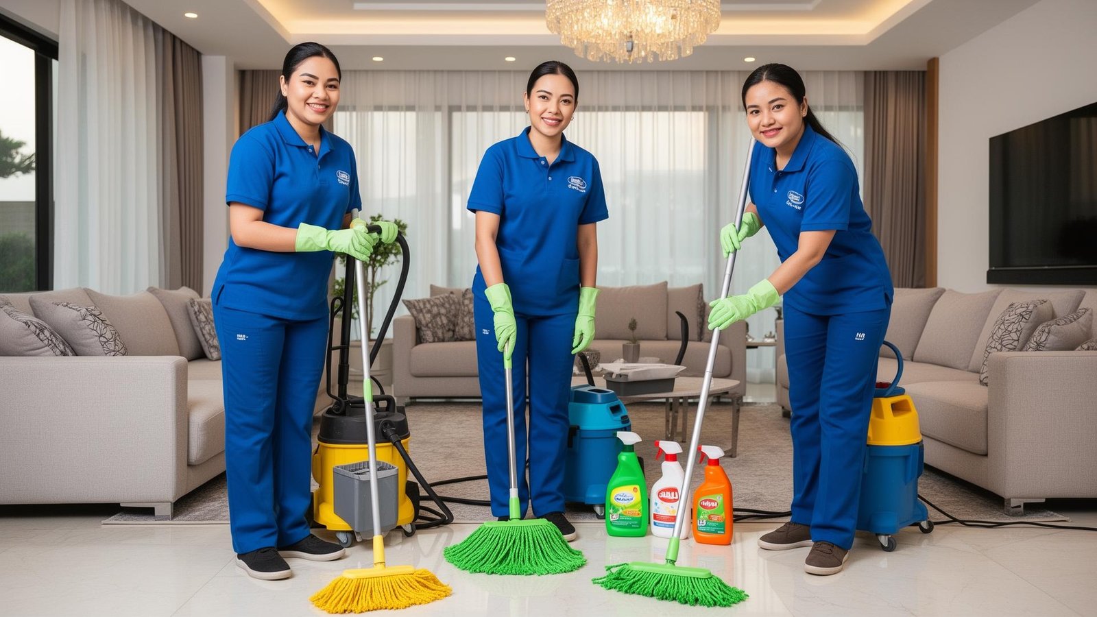 عمالة فلبينية مدربة في مكة - فريق تنظيف احترافي من خبراء الخليج