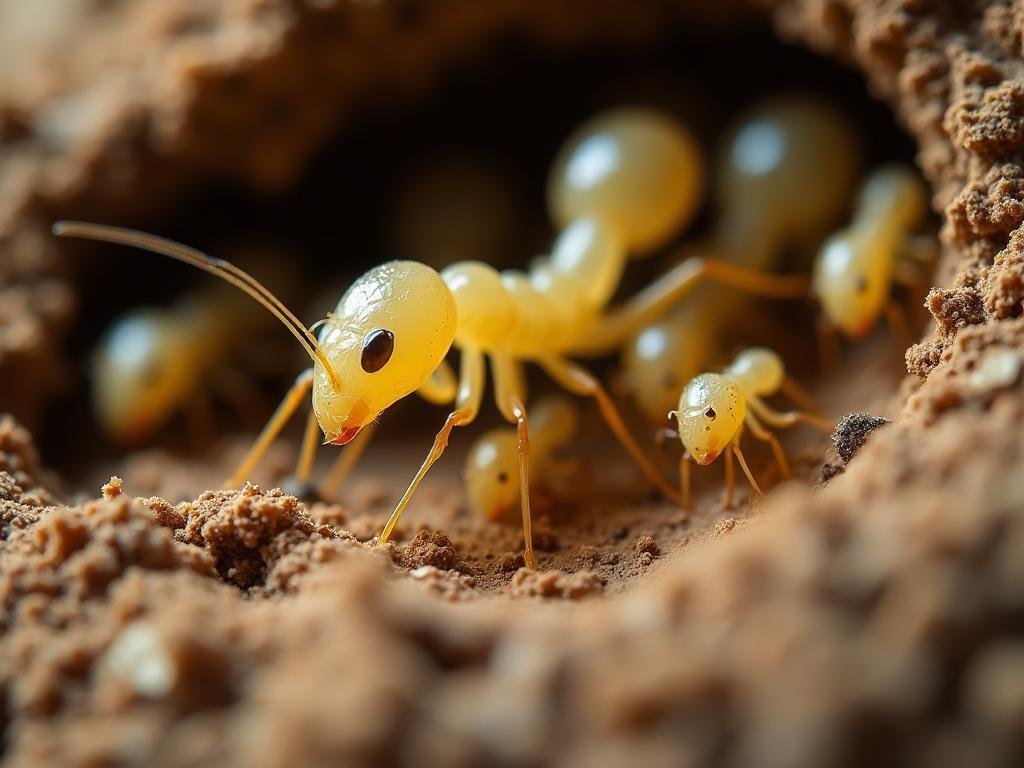 مستعمرة النمل الأبيض الأرضة - مكافحة الأرضة بمكة