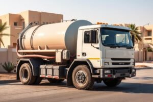 شركة تنظيف بيارات بعسفان 0548137559 2 سيارة شفط بيارات احترافية في عسفان