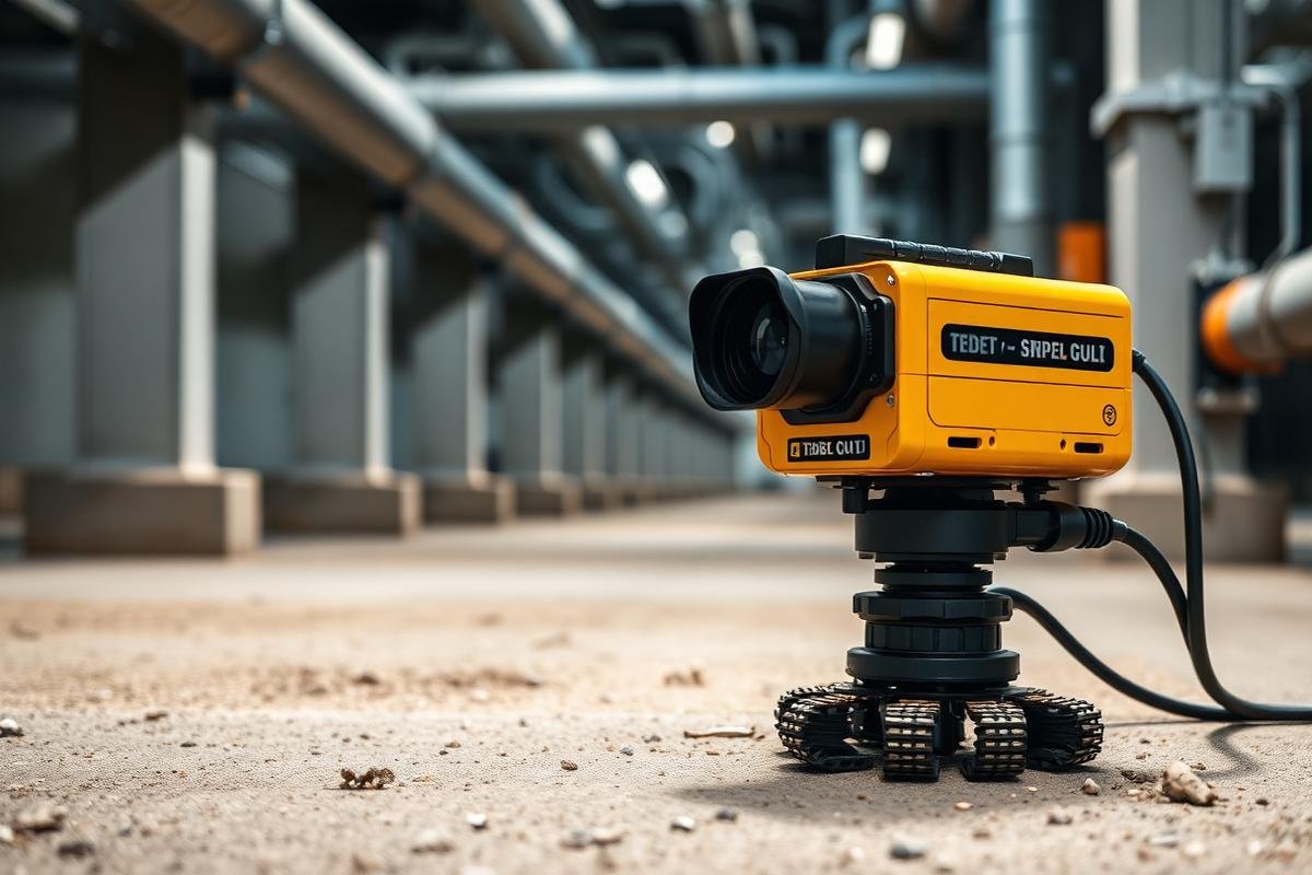 كاميرا فحص أنابيب الصرف الصحي CCTV