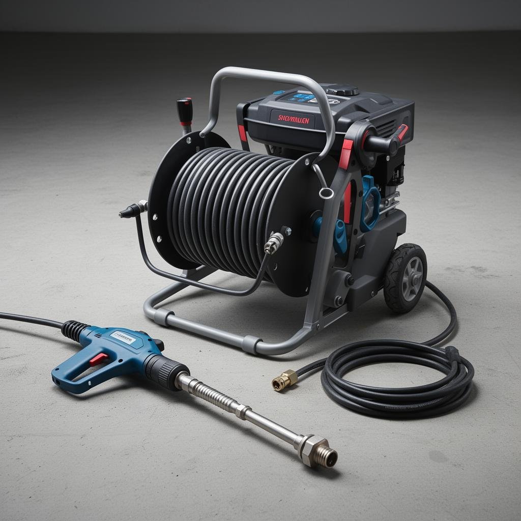 معدات تسليك مجاري وبيارات حديثة