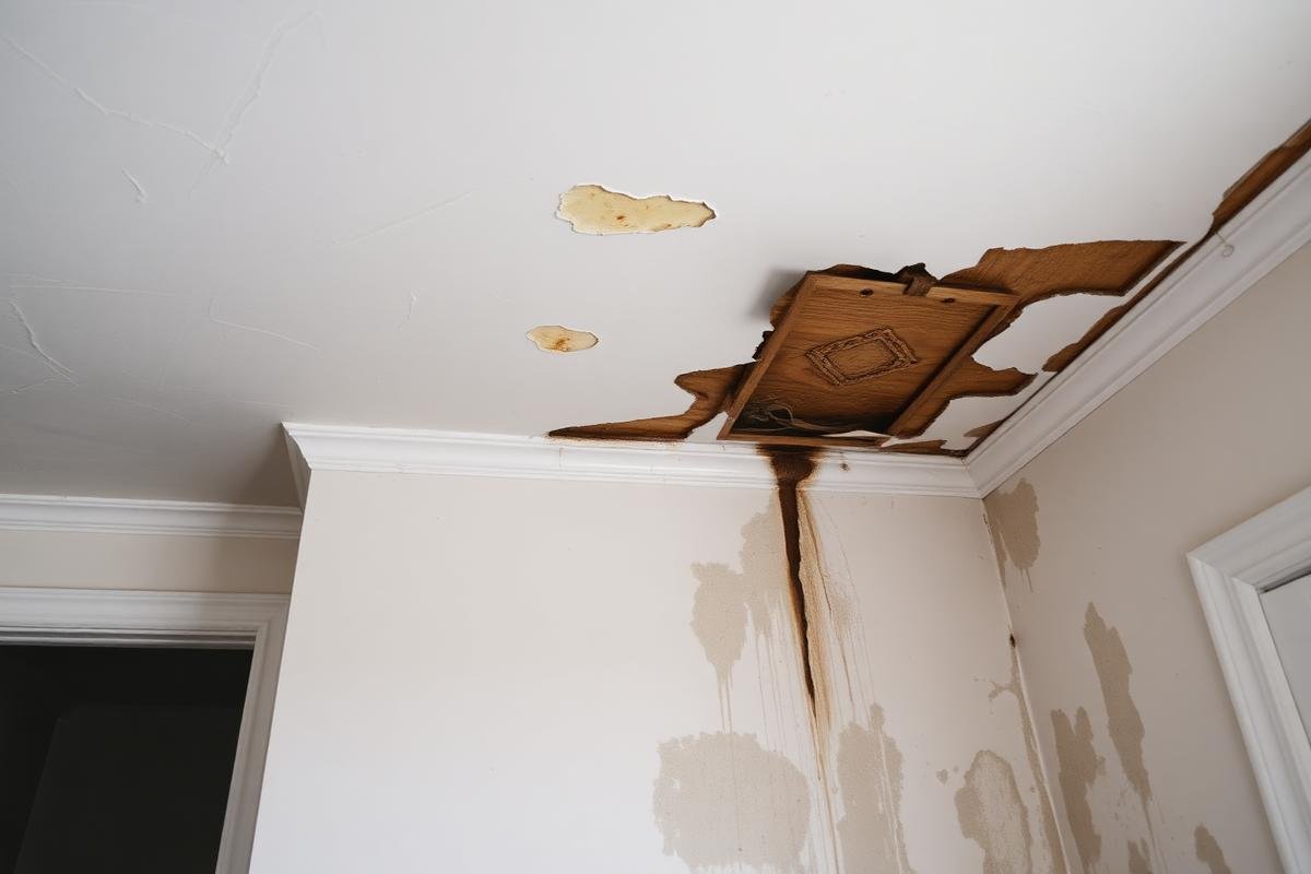 علامات تسرب المياه في المنزل