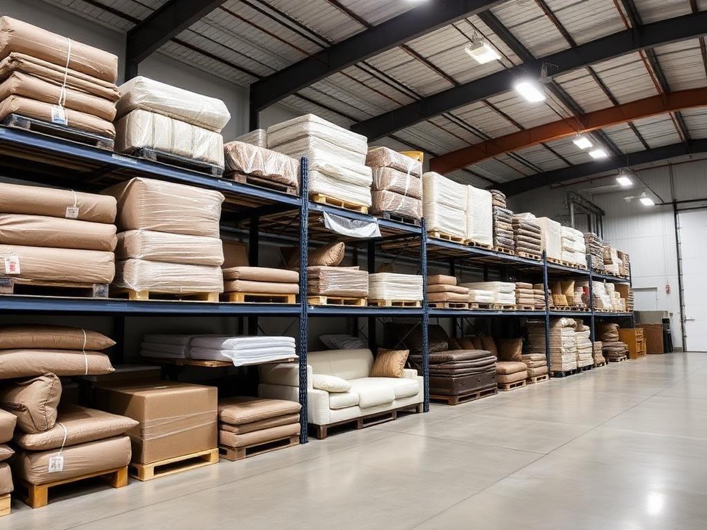 شركة نقل عفش بالباحة 2026 خصم 35% فك وتركيب مجاناً 6 مستودع تخزين أثاث آمن ومنظم بالباحة