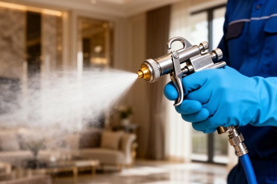 رش مبيدات حشرية احترافي داخل منزل بالرياض