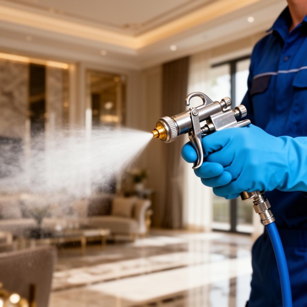 رش مبيدات حشرية احترافي داخل منزل بالرياض