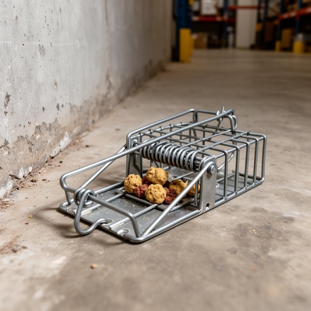 مصيدة فئران معدنية احترافية لمكافحة القوارض بالرياض