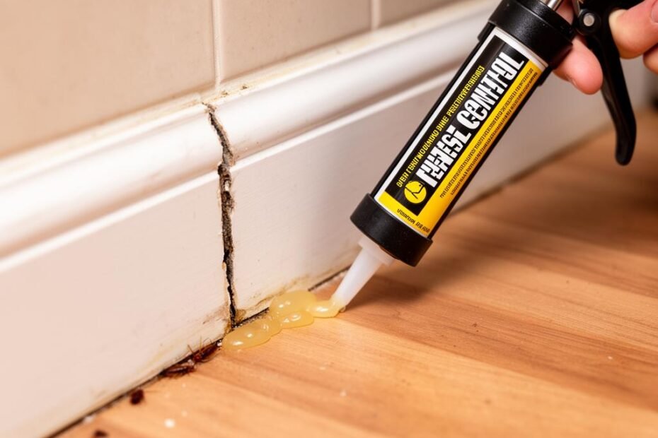 شركة مكافحة الصراصير بالمدينة المنورة 8 رش جل مبيد الصراصير في المطبخ بالمدينة المنورة