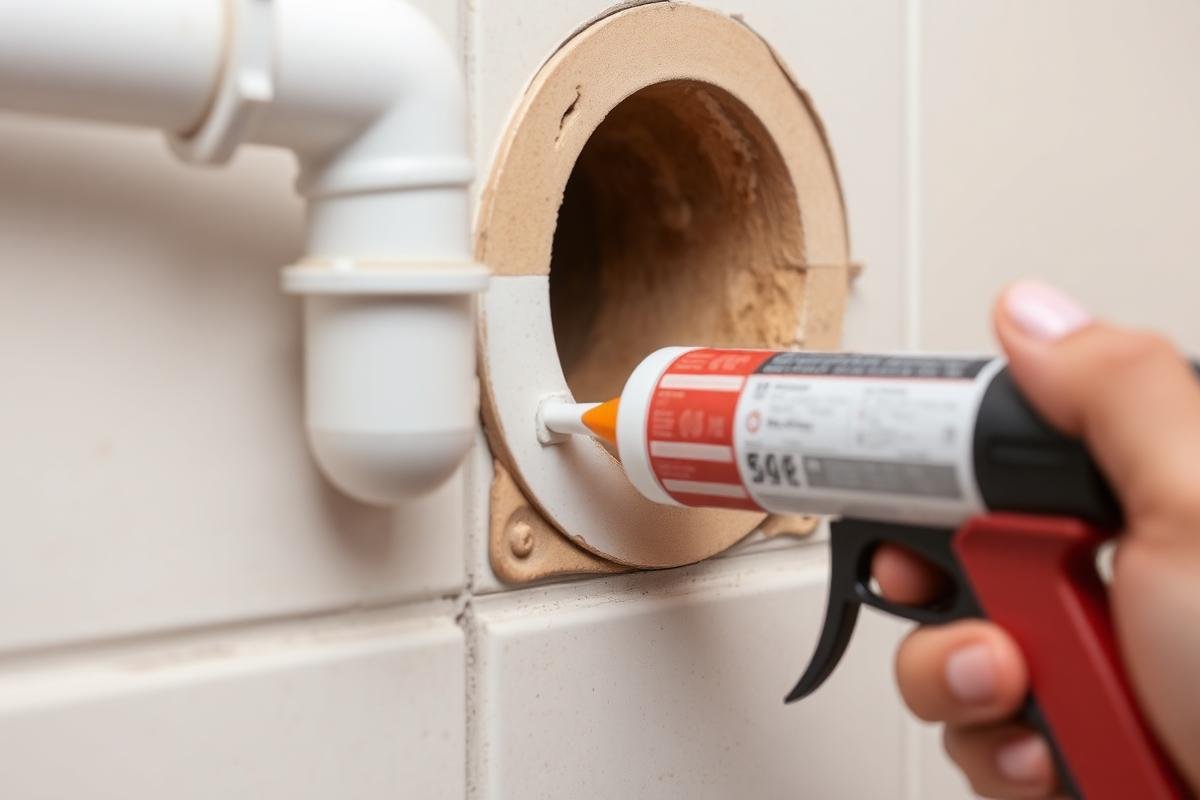 سد شقوق وفتحات لمنع دخول الصراصير