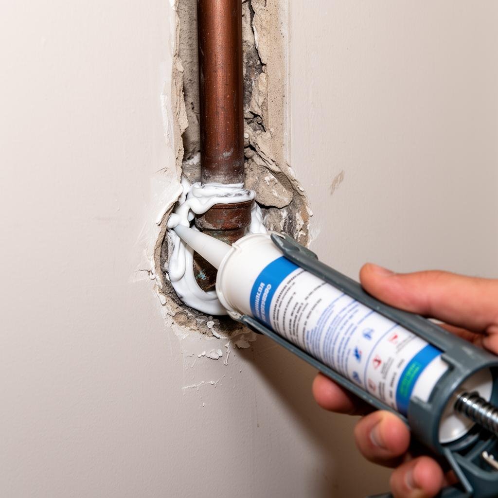 شركة مكافحة الصراصير بالمدينة المنورة 10 سد شقوق حول أنابيب المطبخ بالسيليكون لمنع دخول الصراصير