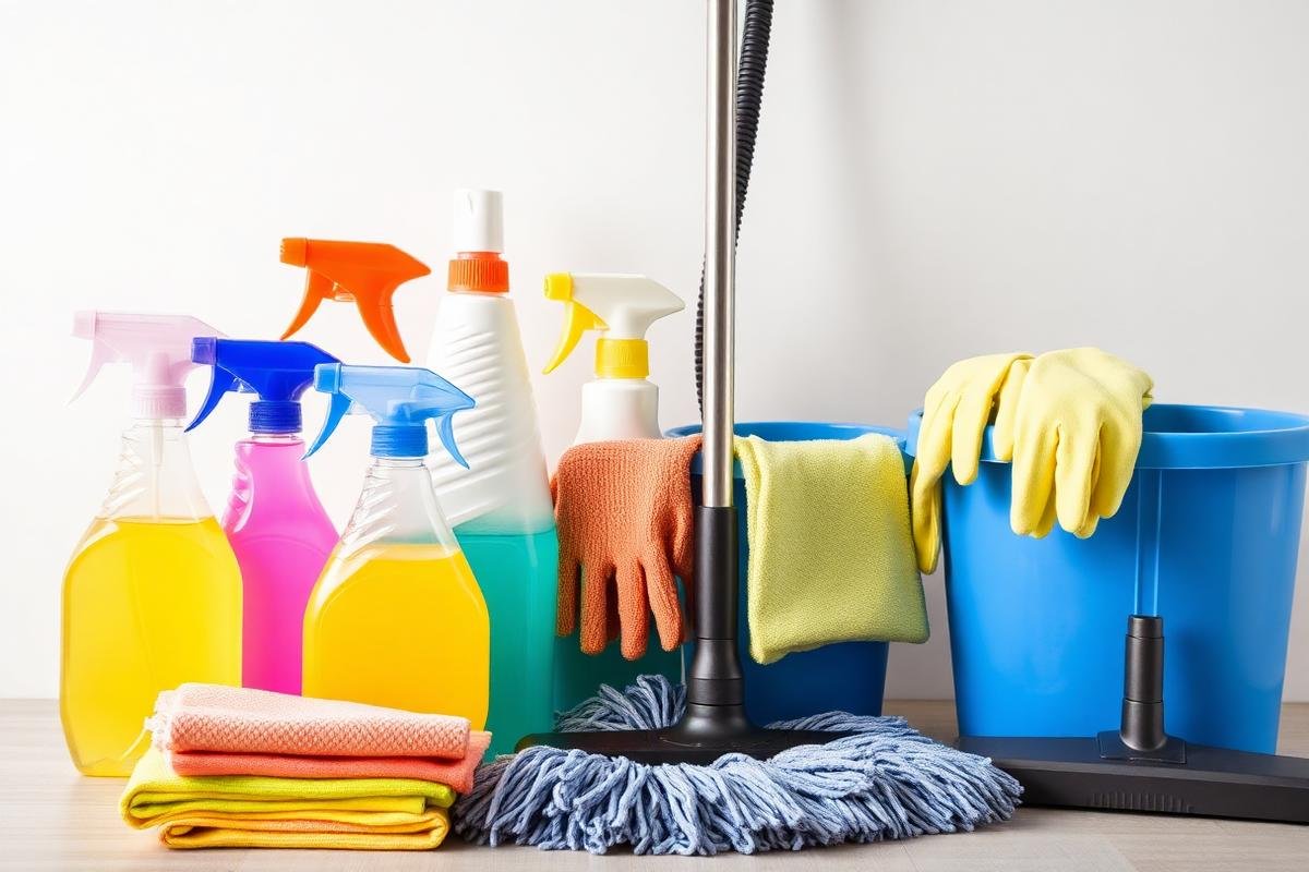 شركة تنظيف شقق بالرياض | بالبخار + تعقيم شامل - خبراء الخليج 2026 8 أدوات تنظيف الشقق الاحترافية