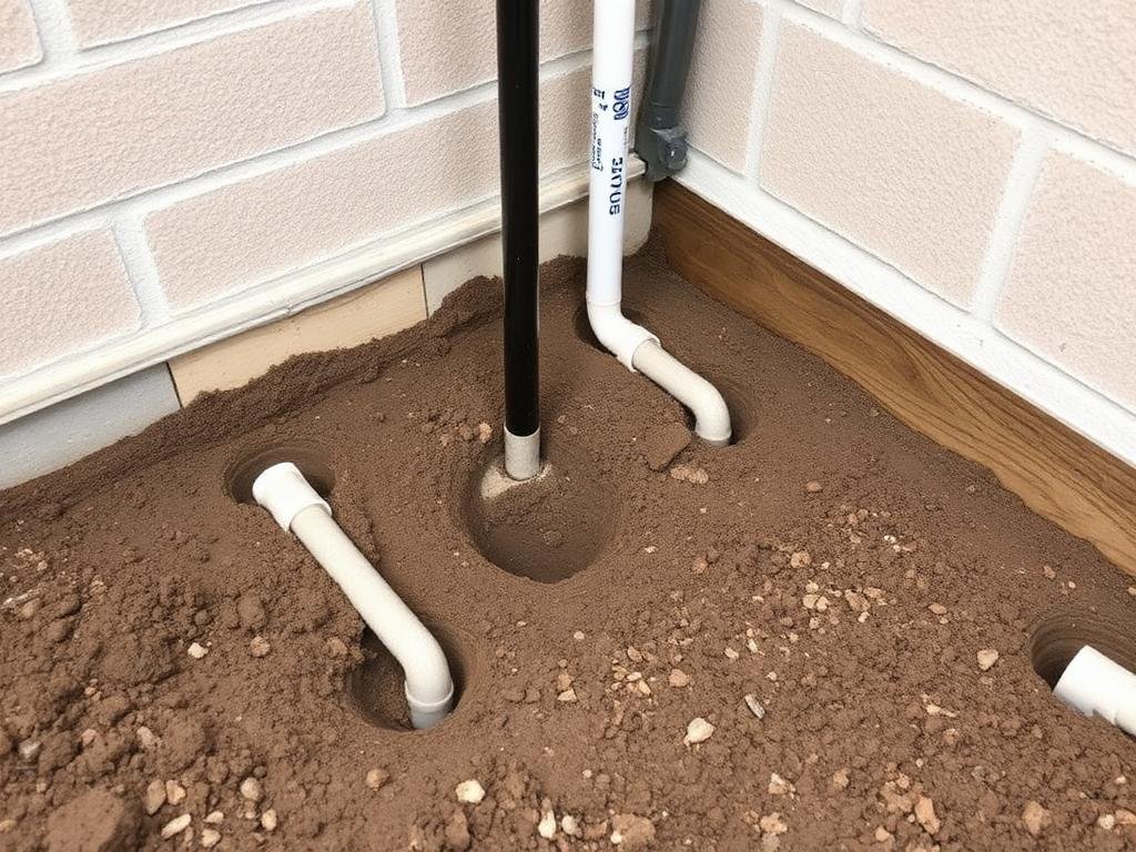 كيفية التخلص من النمل الأبيض نهائياً: دليل شامل 2026 5 حقن التربة بالمبيدات حول الأساسات لمكافحة النمل الأبيض