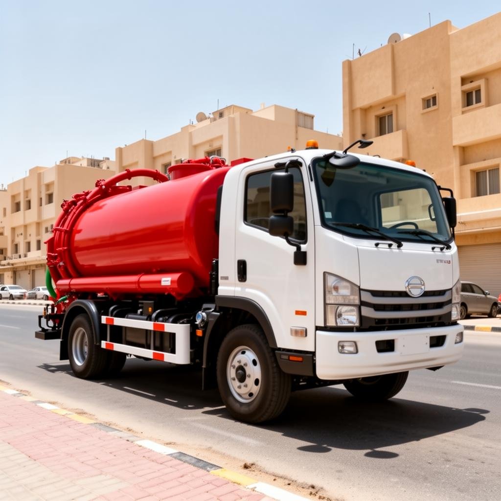 وايت شفط بيارات بجدة - سيارة شفط حديثة مع فريق عمل محترف