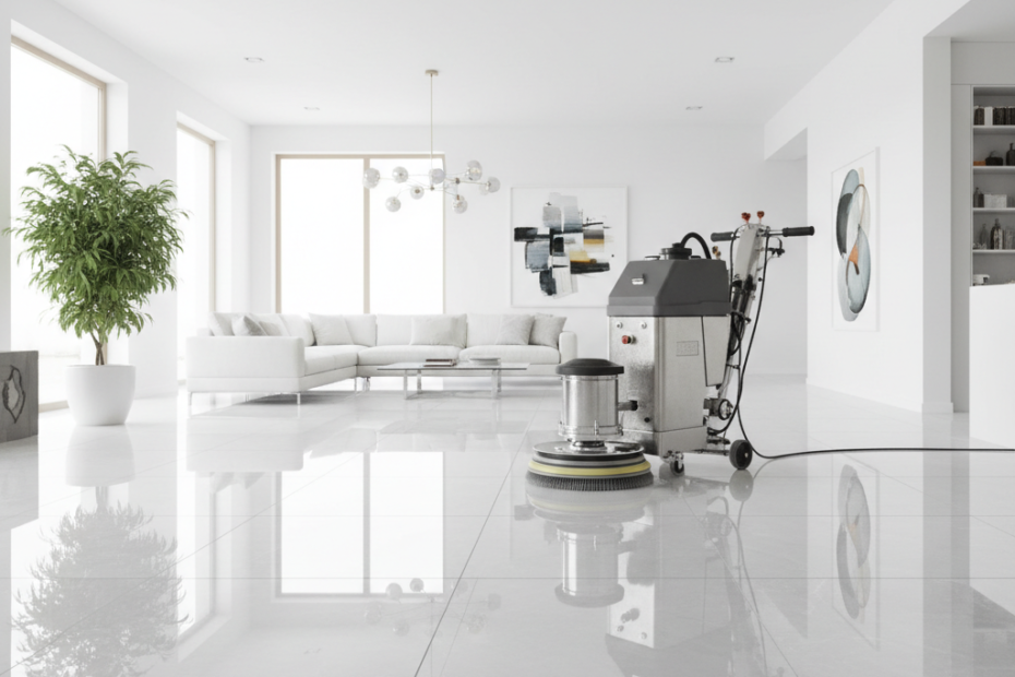 ماكينة جلي سيراميك احترافية - شركة تنظيف سيراميك بجدة خبراء الخليج