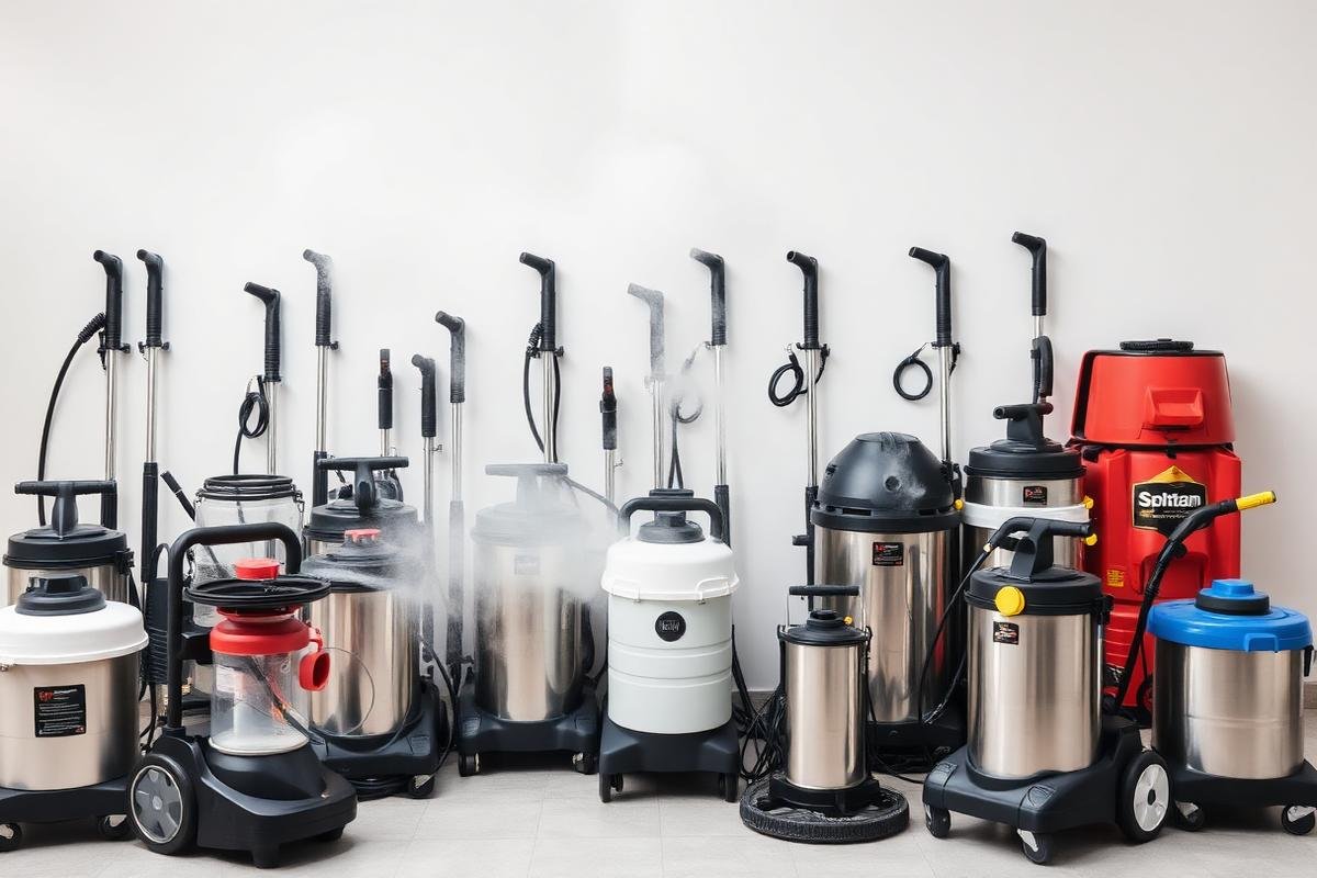 معدات تنظيف بخار احترافية
