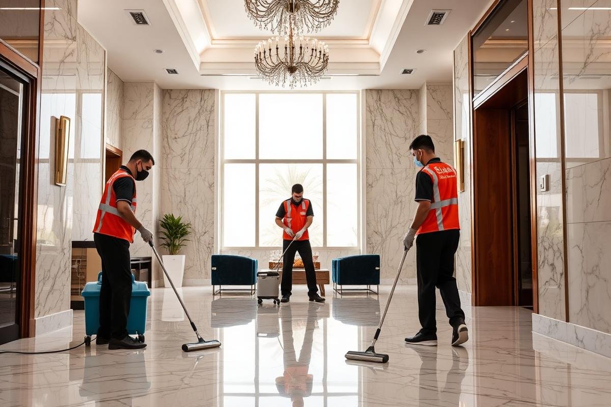 شركة نظافة بجدة - تنظيف فلل فاخرة