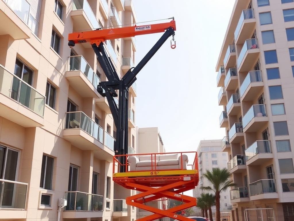 رافعة نقل أثاث للأدوار العليا بجدة