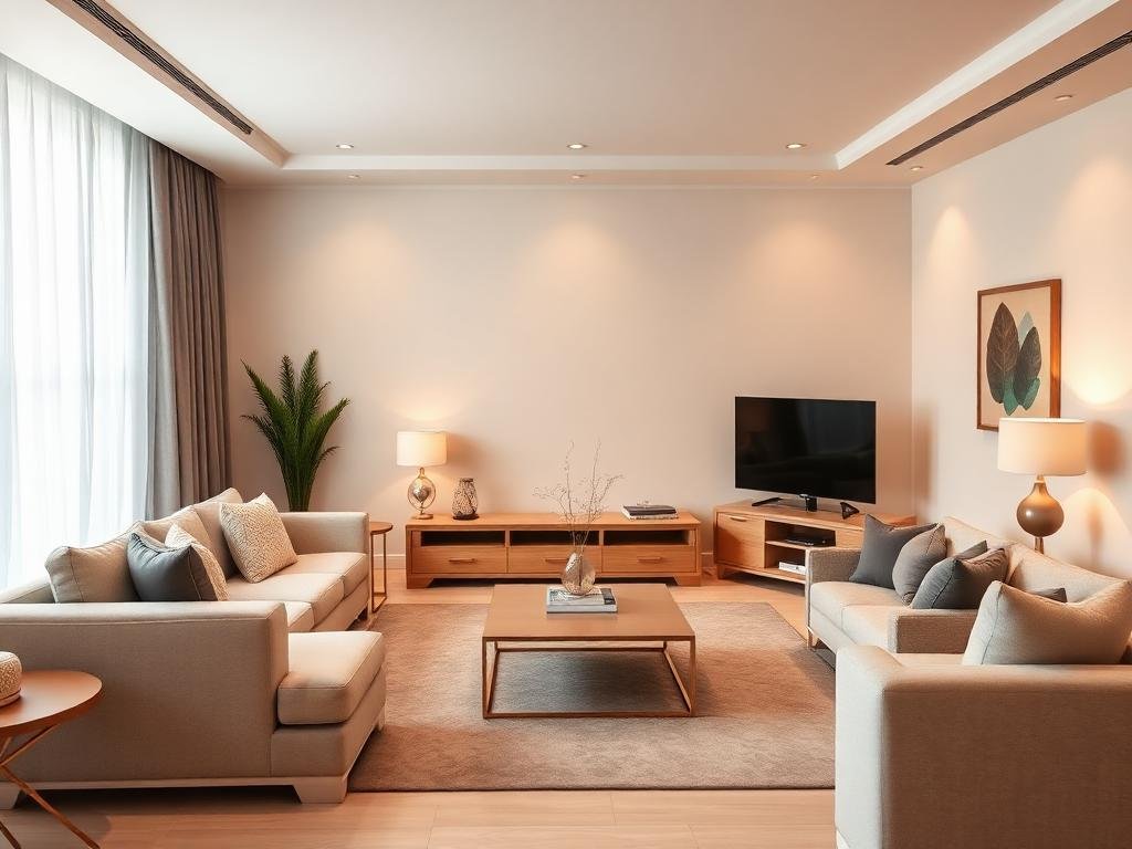 ترتيب الأثاث بعد النقل في المنزل الجديد بجدة