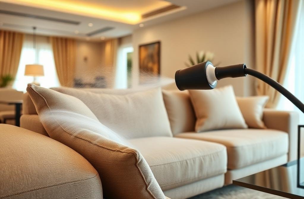 شركة تنظيف كنب بجدة 2 تنظيف كنب قماشي بالبخار بجدة - خبراء الخليج