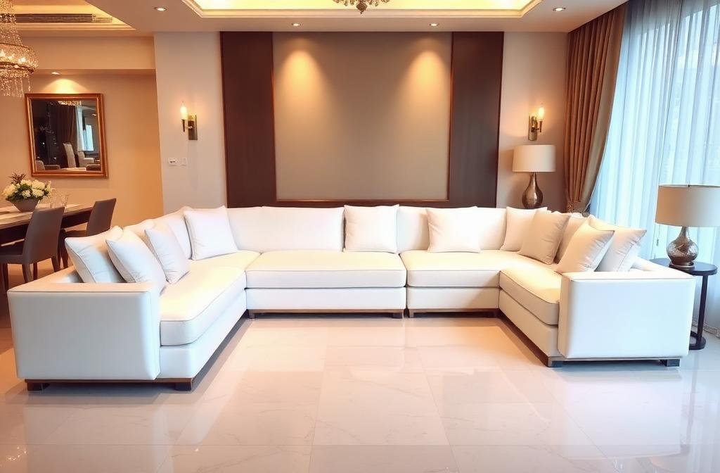 شركة تنظيف كنب بجدة 9 كنب نظيف بعد التنظيف بالبخار بجدة - خبراء الخليج