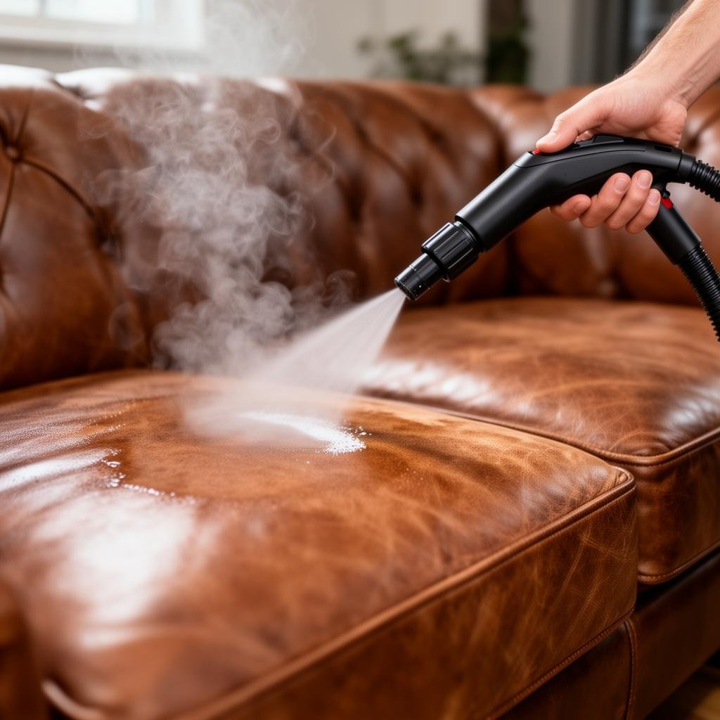 تنظيف كنب جلد بالبخار الجاف بجدة - خبراء الخليج