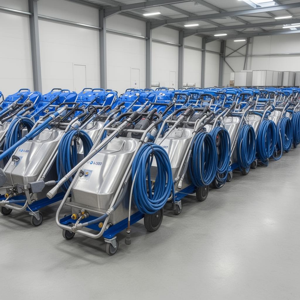 أجهزة تنظيف بالبخار احترافية - شركة خبراء الخليج بجدة